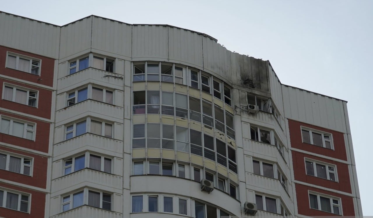 El dron que se estrelló no dejó víctimas mortales