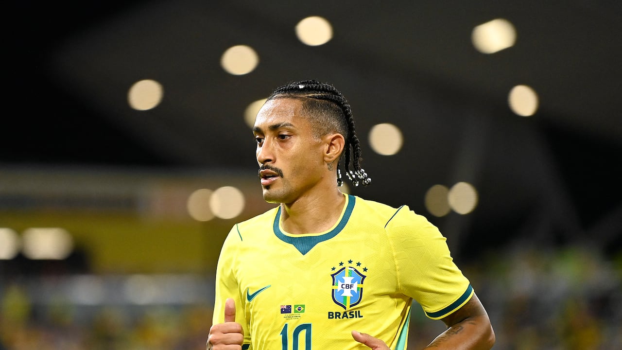 Raphinha, capitán y referente de Brasil en el amistoso ante Australia