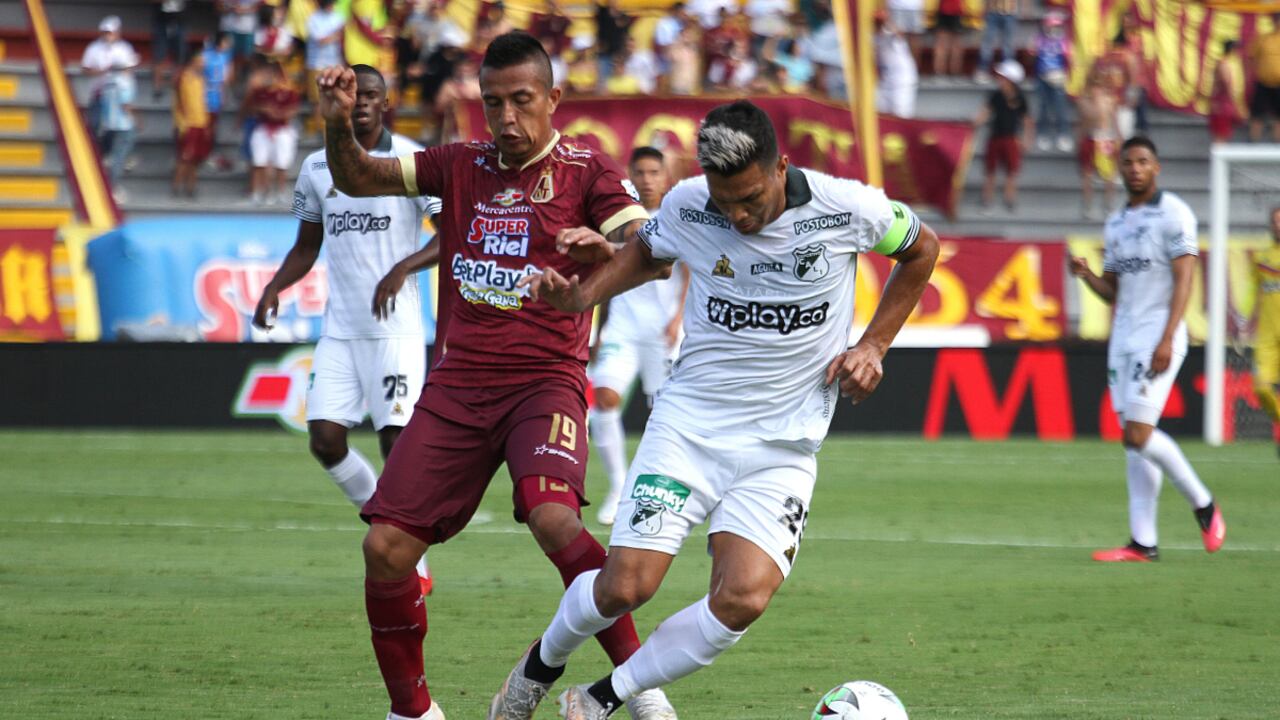Deportes Tolima vs. Deportivo Cali - Liga BetPlay. Foto: Dimayor