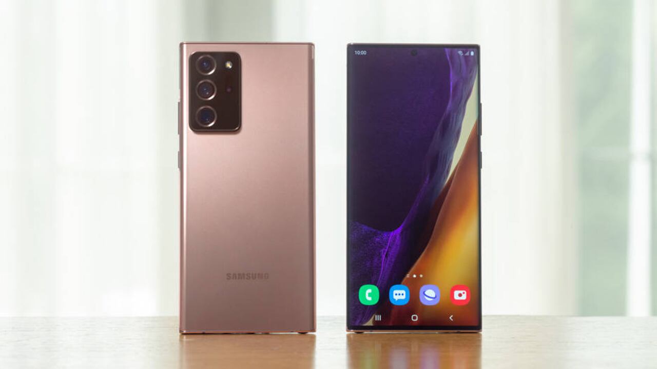 Samsung presentó este miércoles su nueva serie de dispositivos Galaxy Note 20 y Note 20 Ultra.