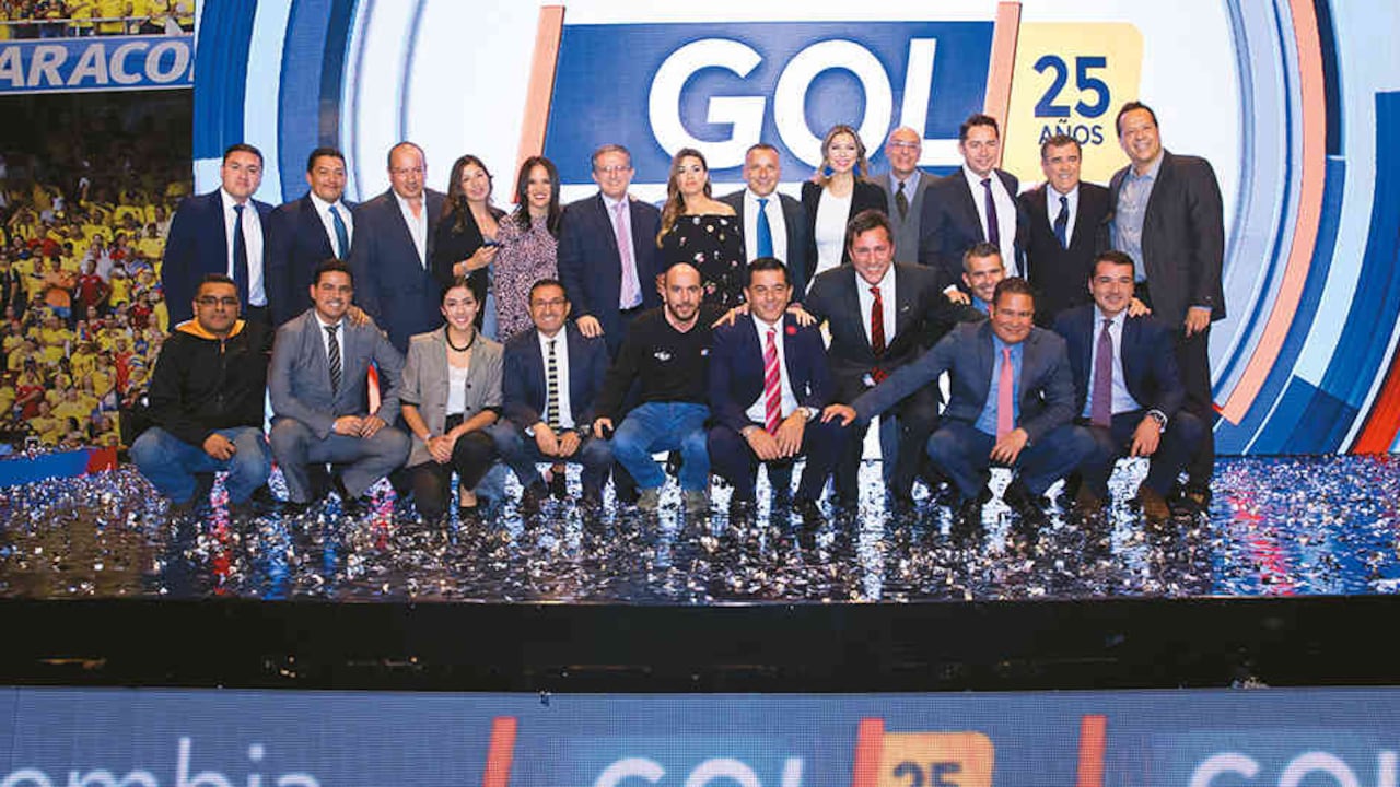 El equipo que hace posible el Gol Caracol.