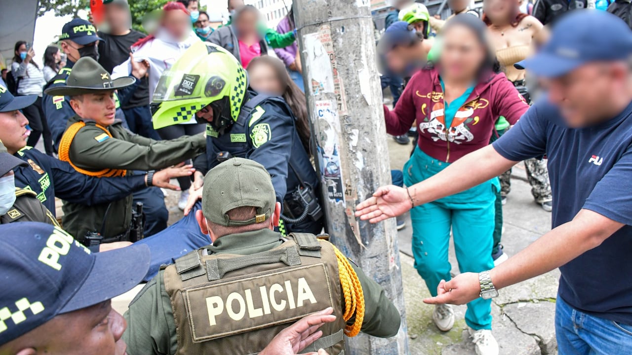 Operativos del Idpyba terminaron en desmanes y bloqueos.