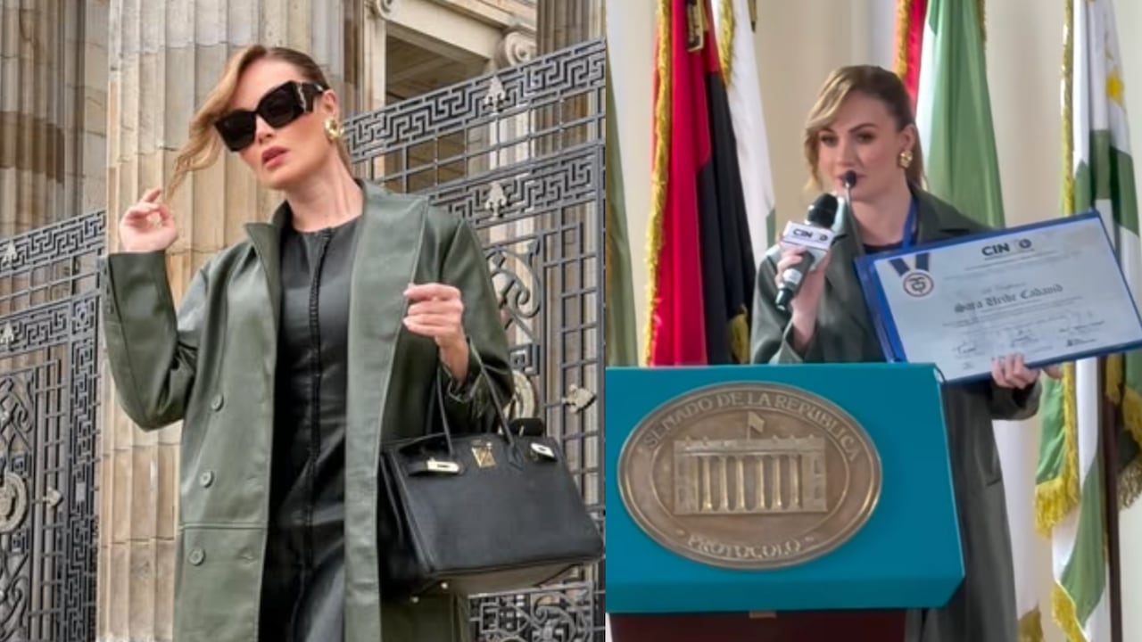 Sara Uribe recibió reconocimiento en el Congreso de la República