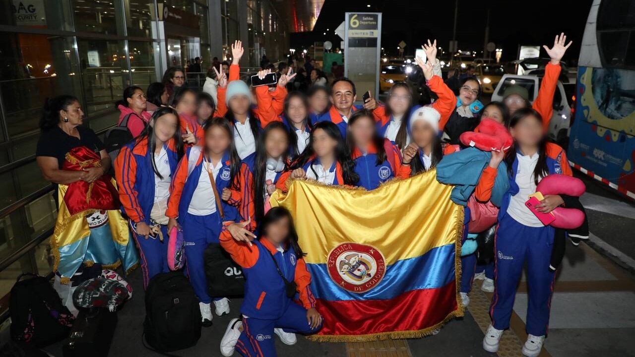 Los integrantes de la Banda Sinfónica infantil y juvenil de La Vega