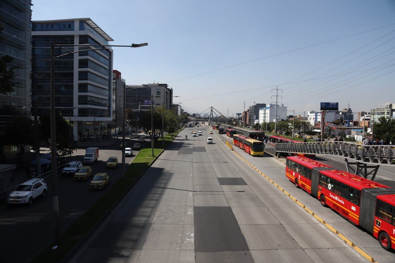 Bogota transmilenio, día sin carro, bicicletas, autopista
Febrero 2 de 2022