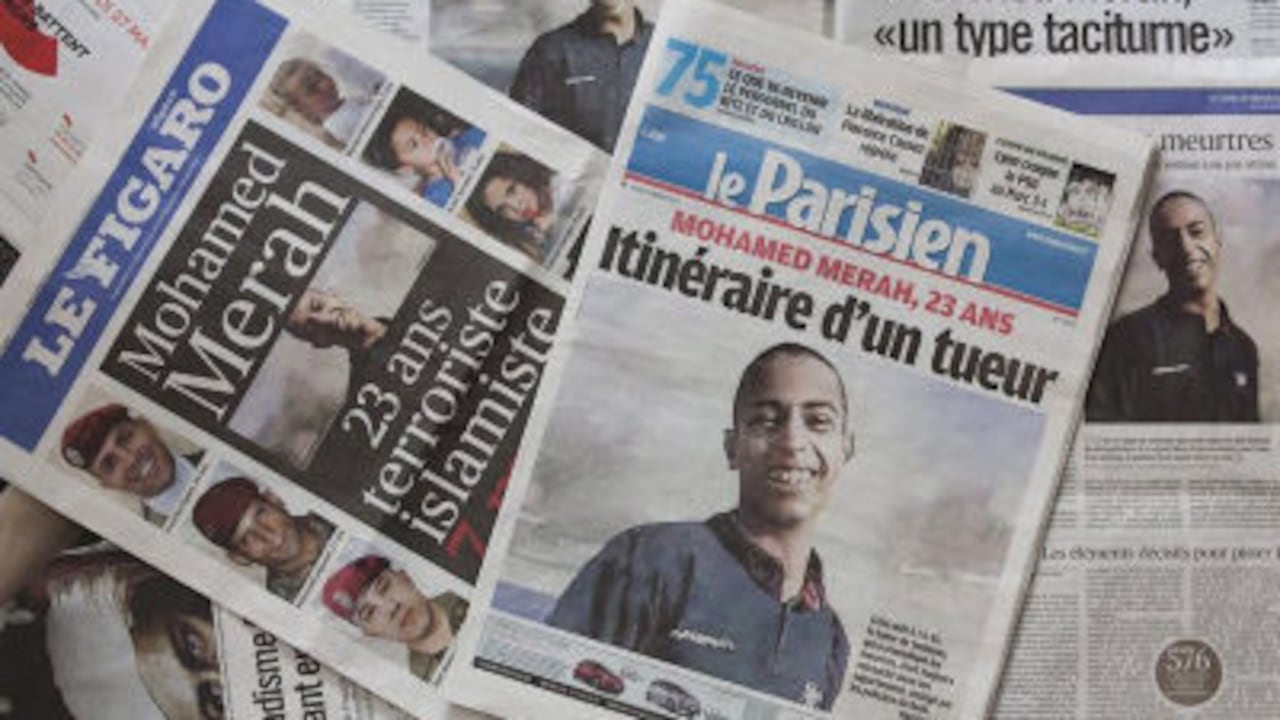 Varios periódicos franceses llevan a sus portadas el jueves el retrato de Mohamed Merah, presunto autor de los asesinatos de Toulouse y Montauban.