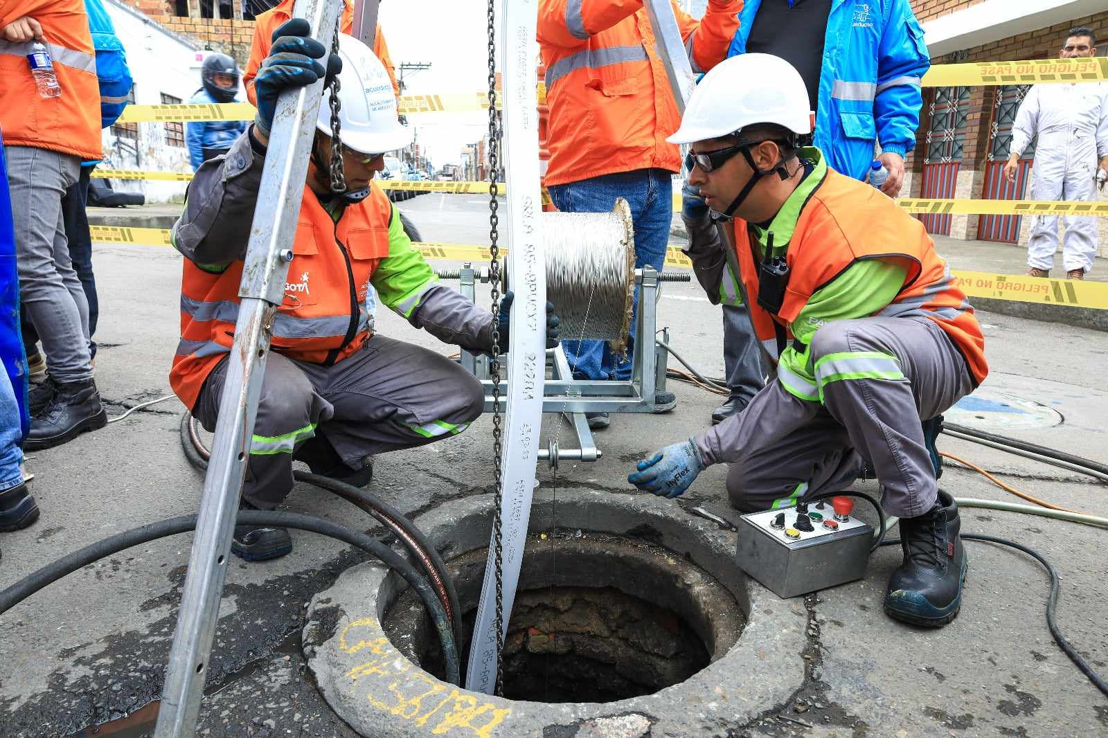 Las obras se están haciendo en el sector de Andes, en Suba y Barrios Unidos.