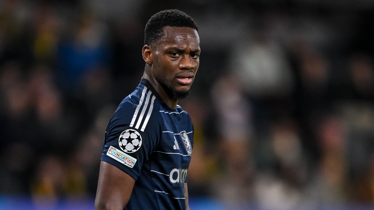 Jhon Jader Durán en su debut de Champions League