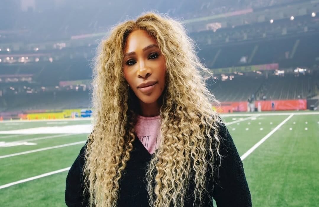 Serena Williams durante el Super Bowl LIX 2025