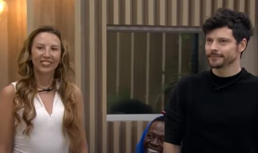 Julián Trujillo y Mafe Walker en La Casa de los Famosos.