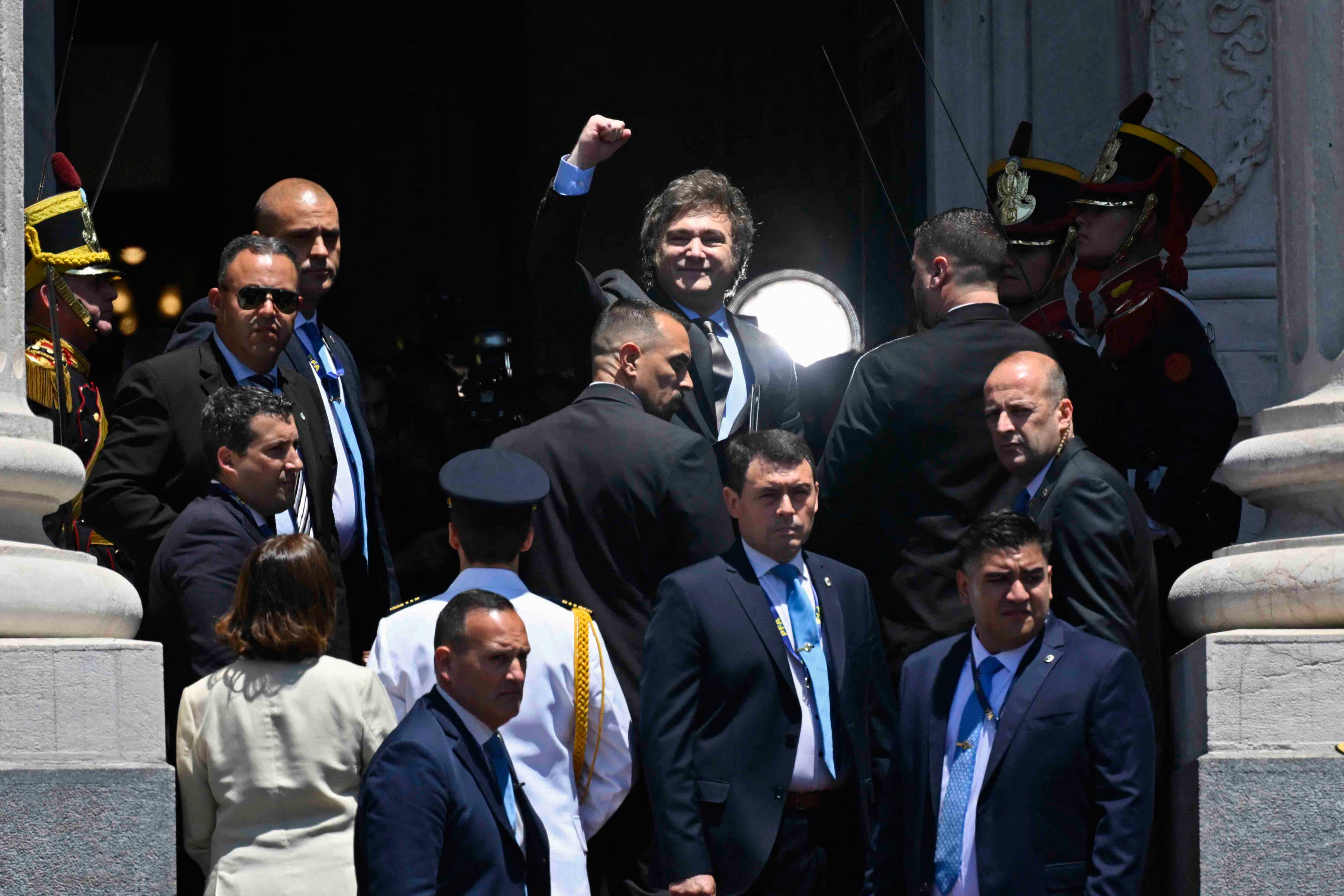 Posesión de Javier Milei.