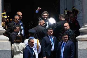 Posesión de Javier Milei.