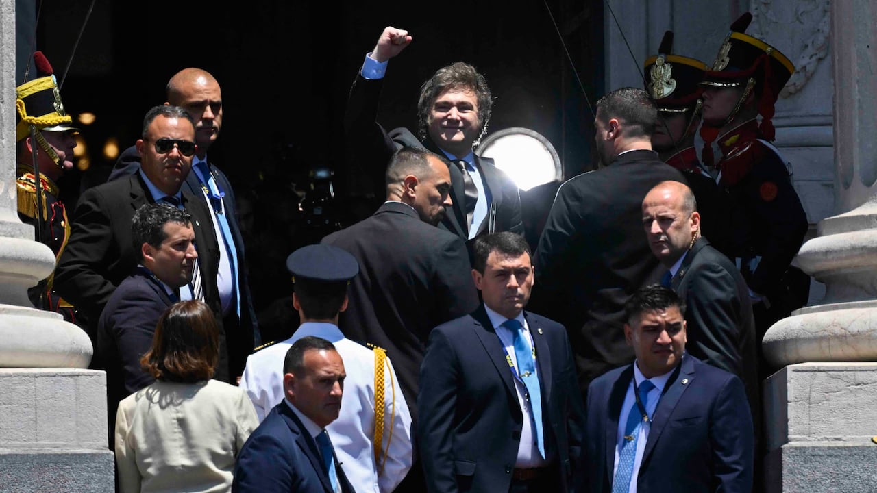 Posesión de Javier Milei.