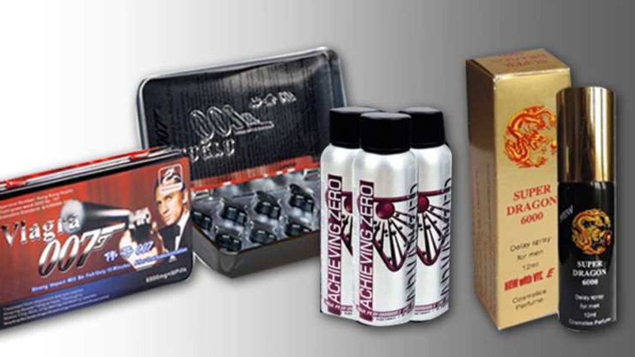 Super Dragon 6000, Viagra 007 y Achieving Zero están entre los productos por los que el Invima lanzó la alerta.