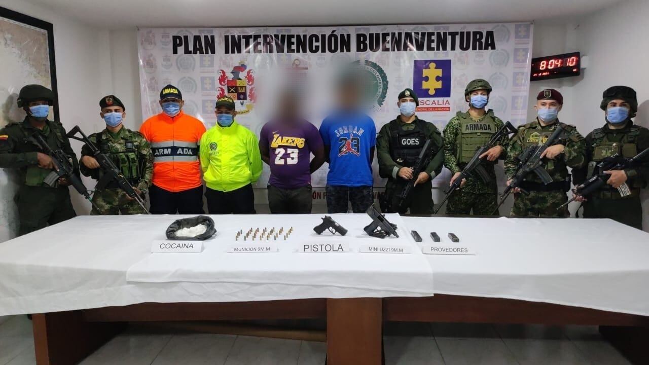 Presuntos integrantes del Clan del Golfo