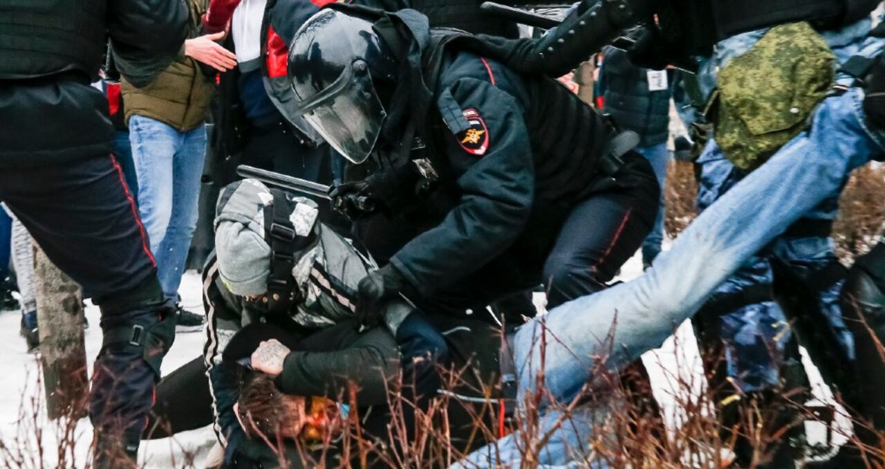 Protestas en Rusia