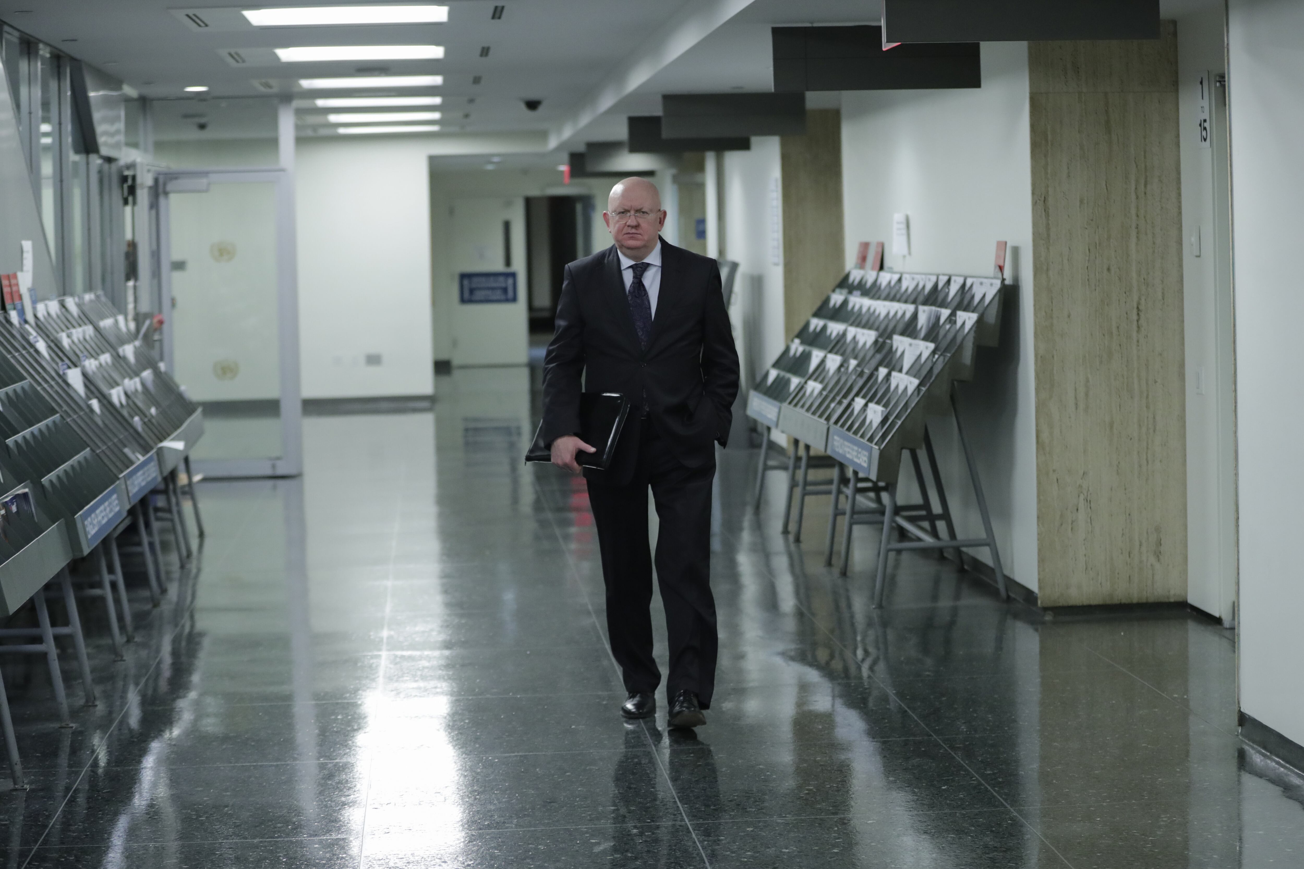 Nebenzia muestra una postura defensiva al régimen de Maduro y arremete contra Trump