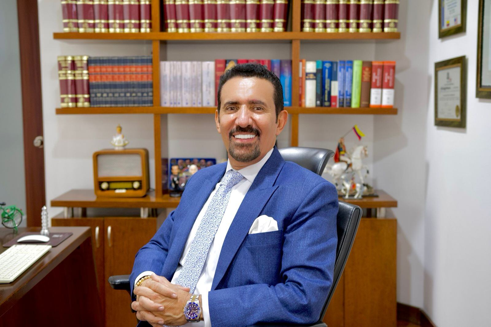 Abogado William Soto, defensor de Juan Guillermo Zapata, conocido como “Carroloco”.