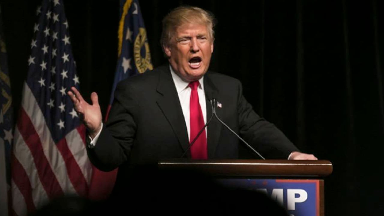 Donald Trump, presidente de Estados Unidos.