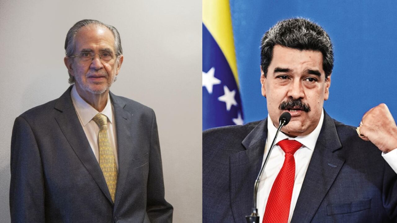 Miguel Henrique Otero y Nicolás Maduro