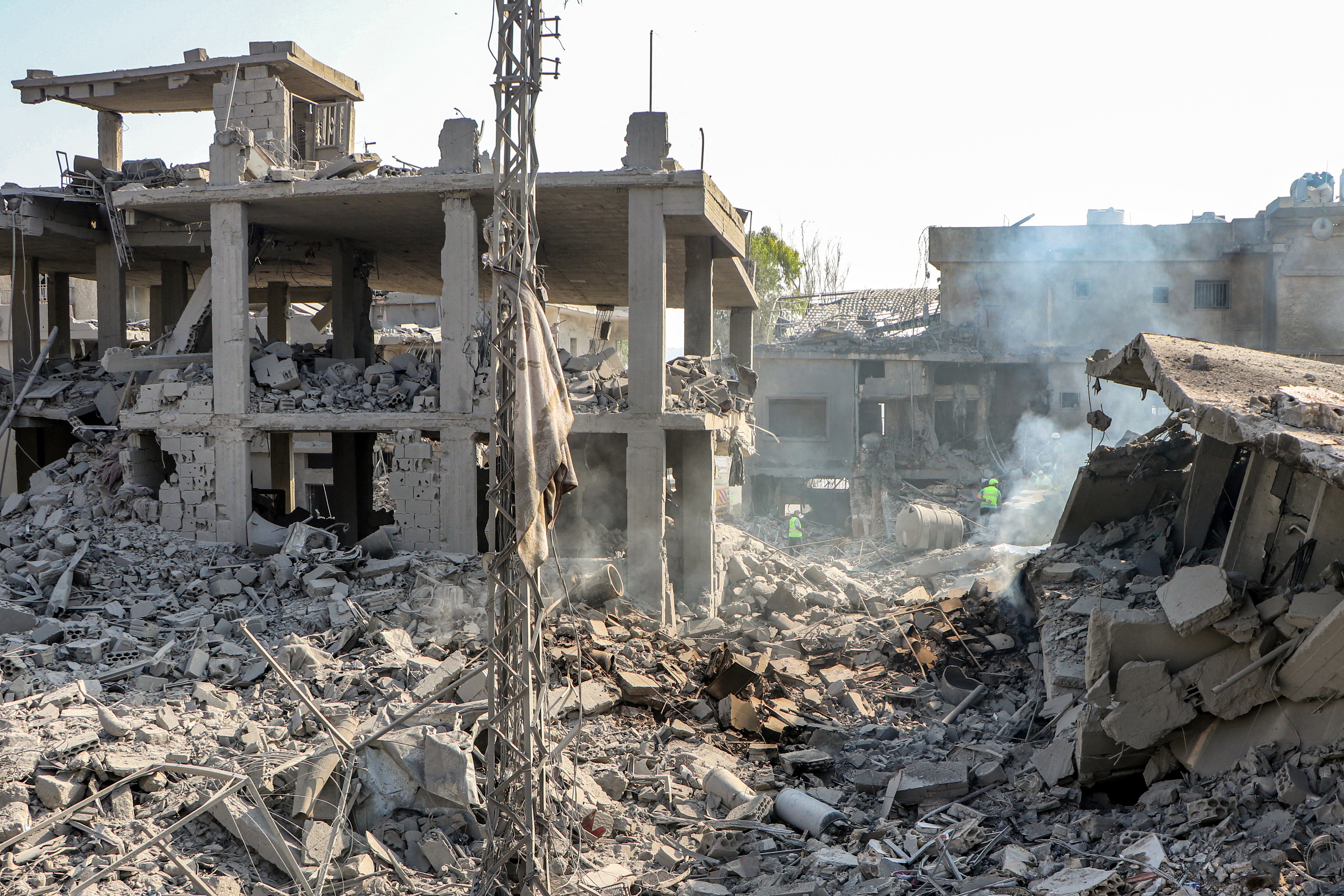 Bombardeos en Líbano