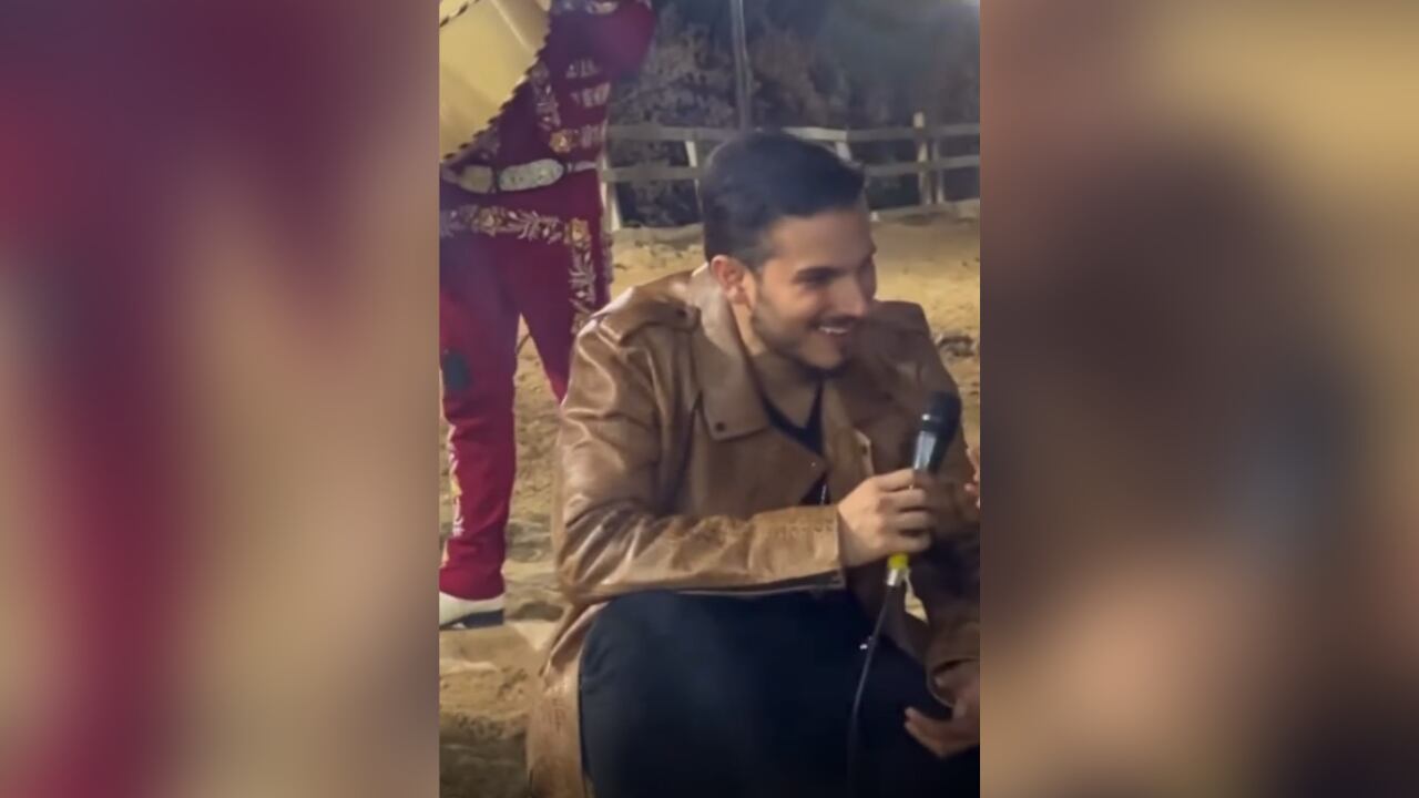 Pipe Bueno protagonizó un momento de padre e hijo junto a Máximo, su primogénito.