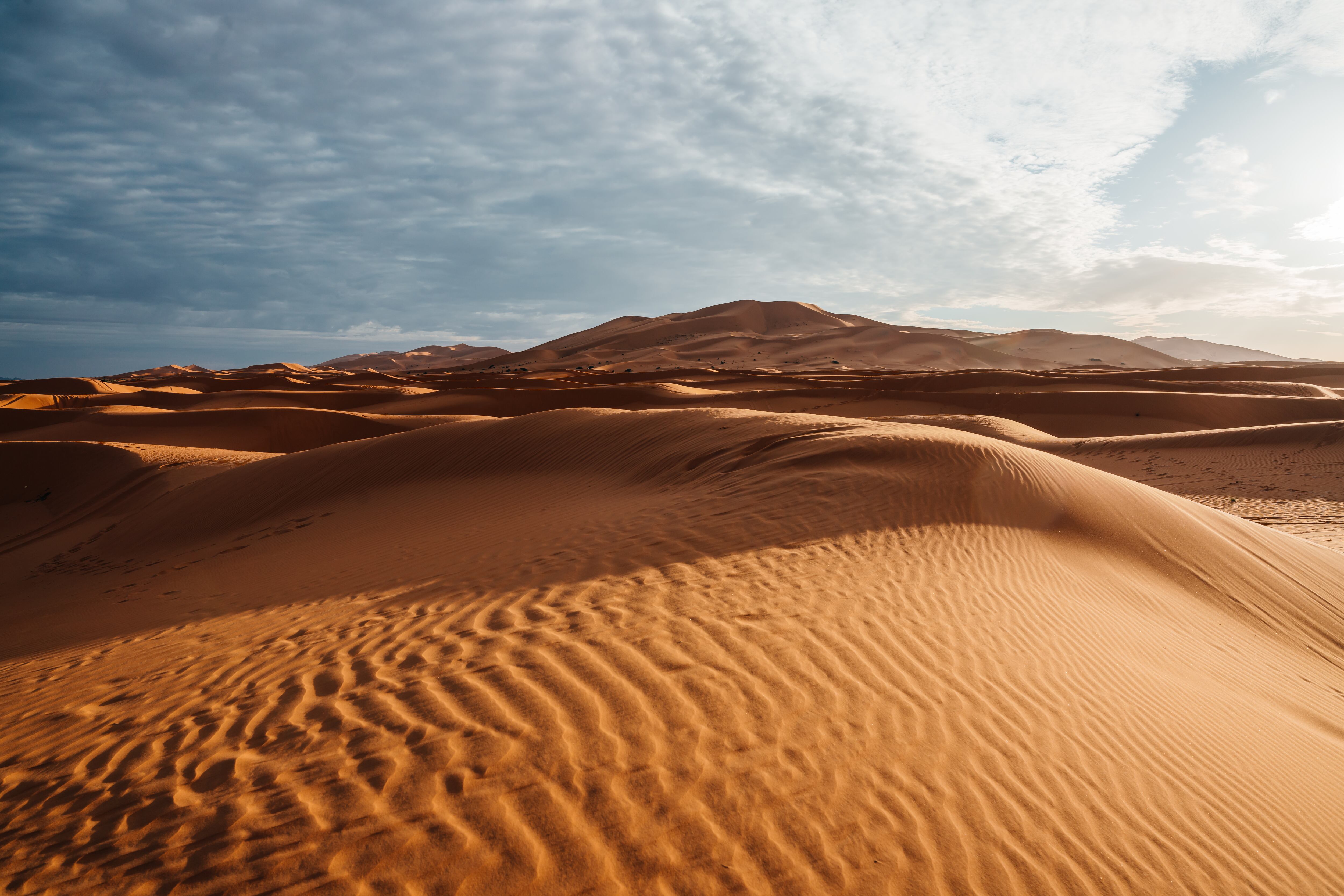 Desierto del Sahara.