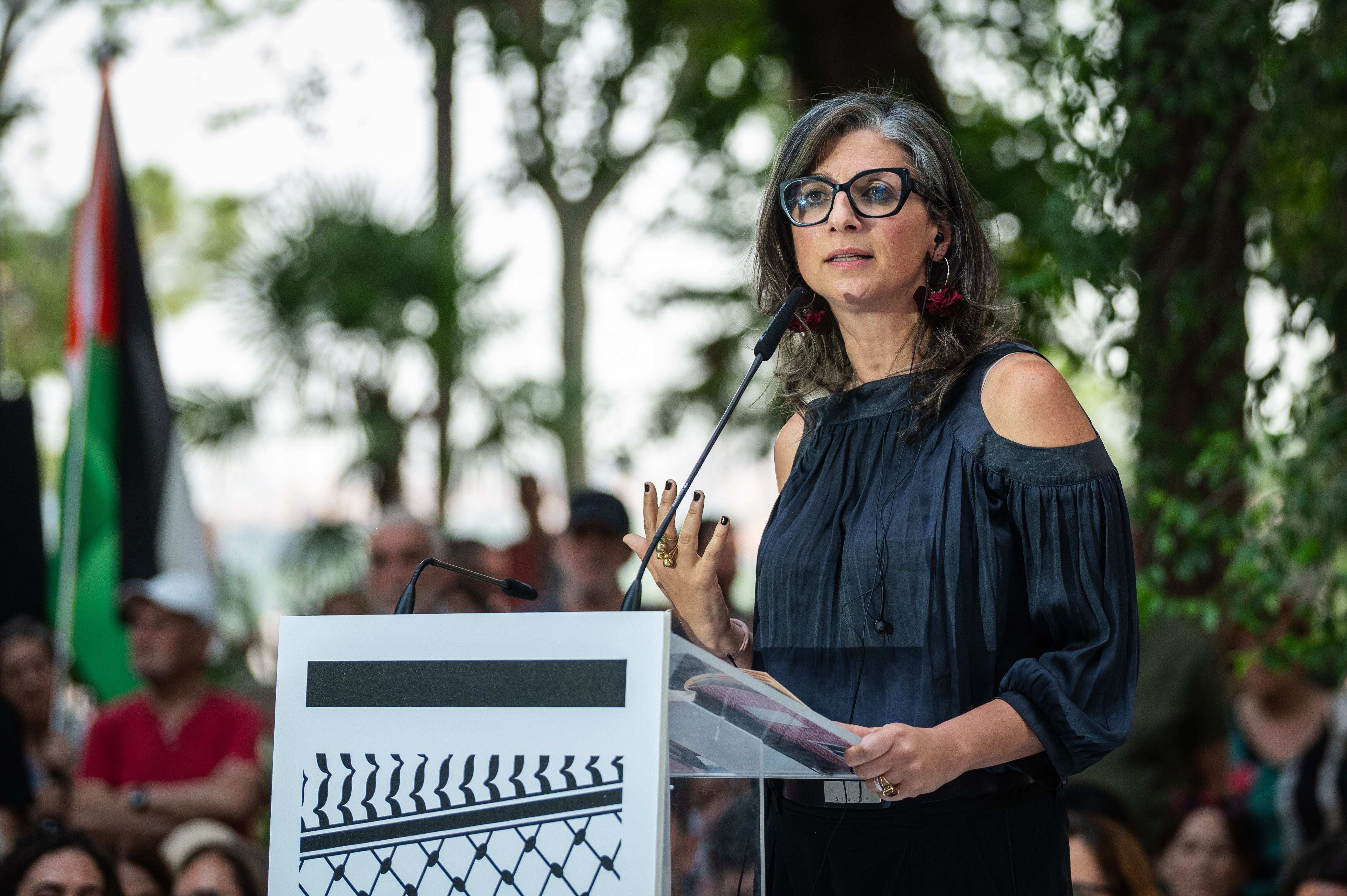 La Relatora Especial de las Naciones Unidas para los Territorios Palestinos Ocupados, Francesca Albanese.