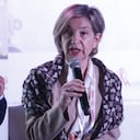 Andrés Cardona, director ejecutivo de la Fundación Ancla; y Ángela González Puche, médica epidemióloga, experta en VIH.