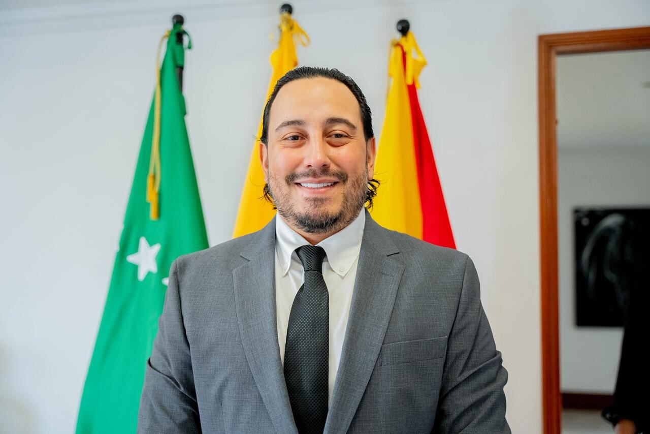 Juan Diego Patiño Ochoa, gobernador de Risaralda.