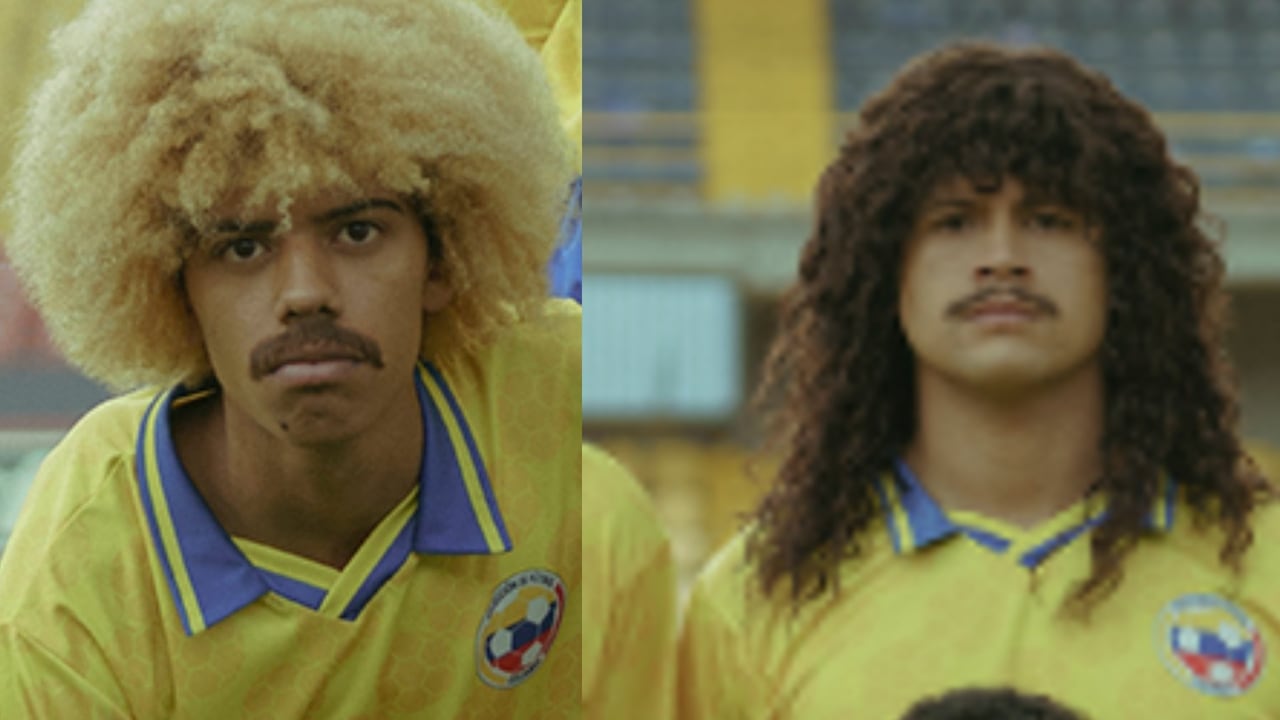 Parte del elenco de la serie Goles en contra de Netflix.