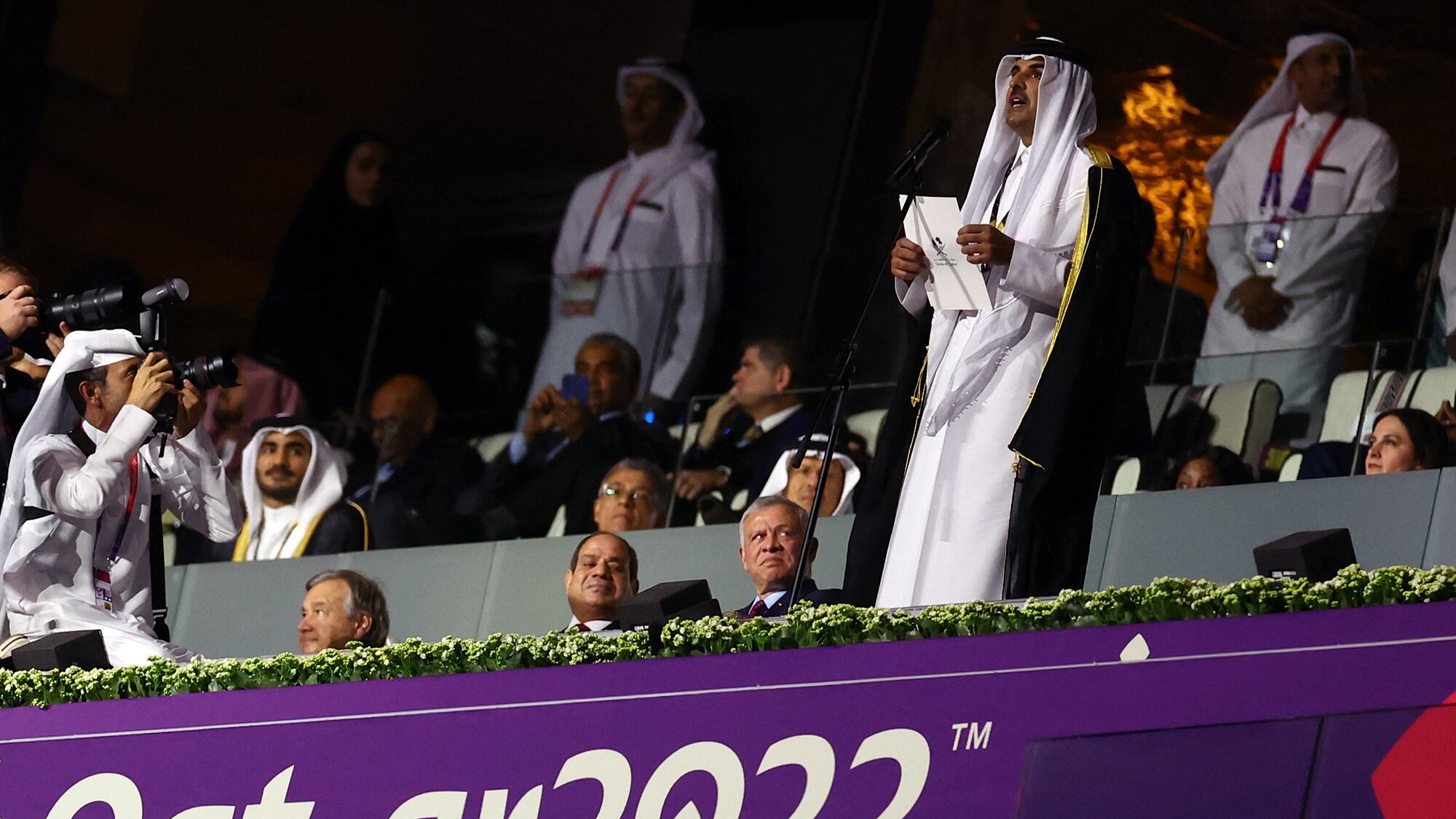 Copa del mundo Qatar 2022 inauguración