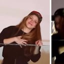 La artista recibió serenata de cumpleaños, donde le cantaron famoso tema vallenato.