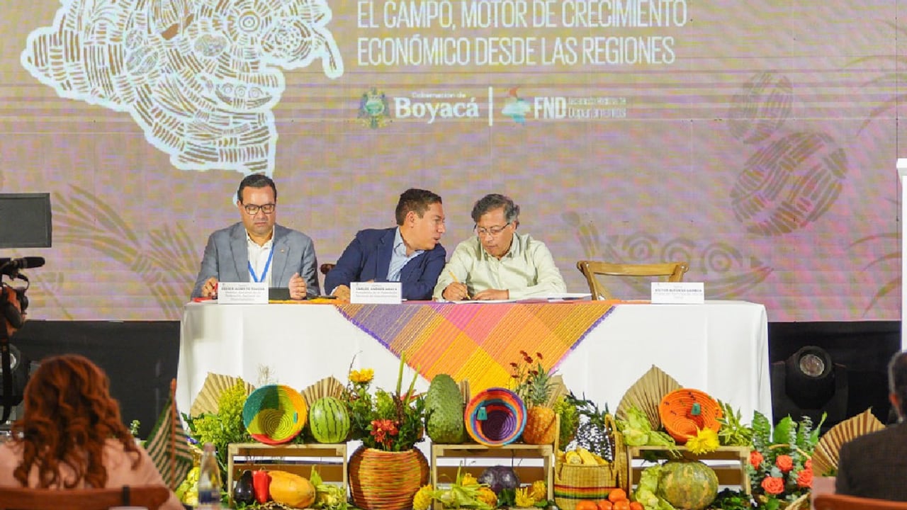 El presidente Gustavo Petro participó esta semana en la cumbre de la Federación Nacional de Departamentos que se llevó a cabo en Villa de Leyva, Boyacá.