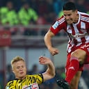 James Rodríguez jugó su último partido de 2022 con Olympiacos.