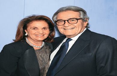 Odette Rubén y Moris Rubén.