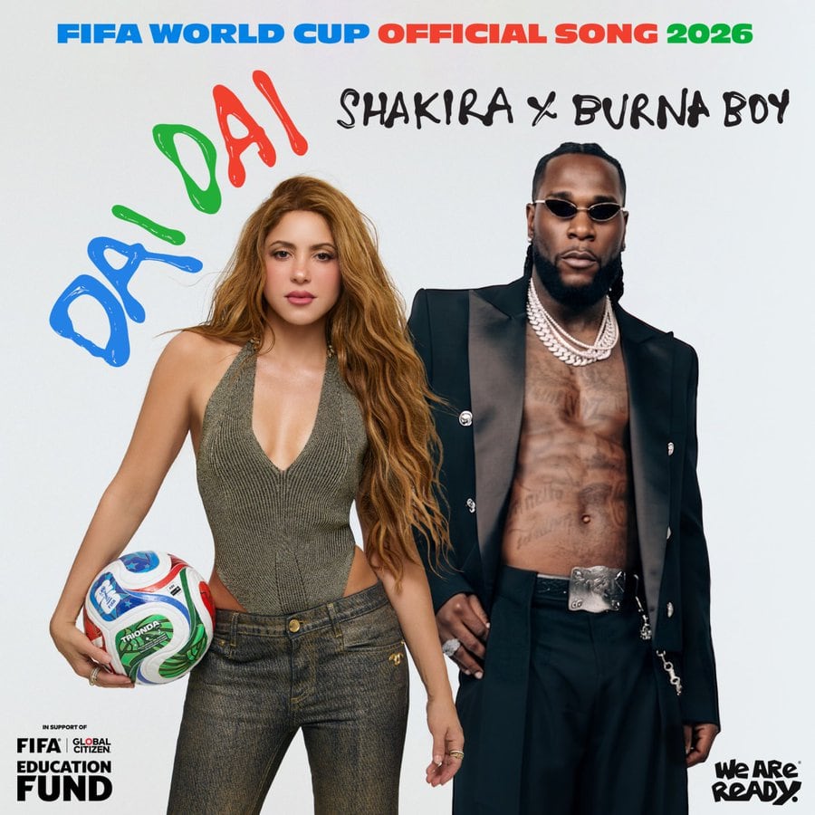 “Dai Dai” también será el himno oficial en apoyo del Fondo de Educación Global Citizen de la FIFA,