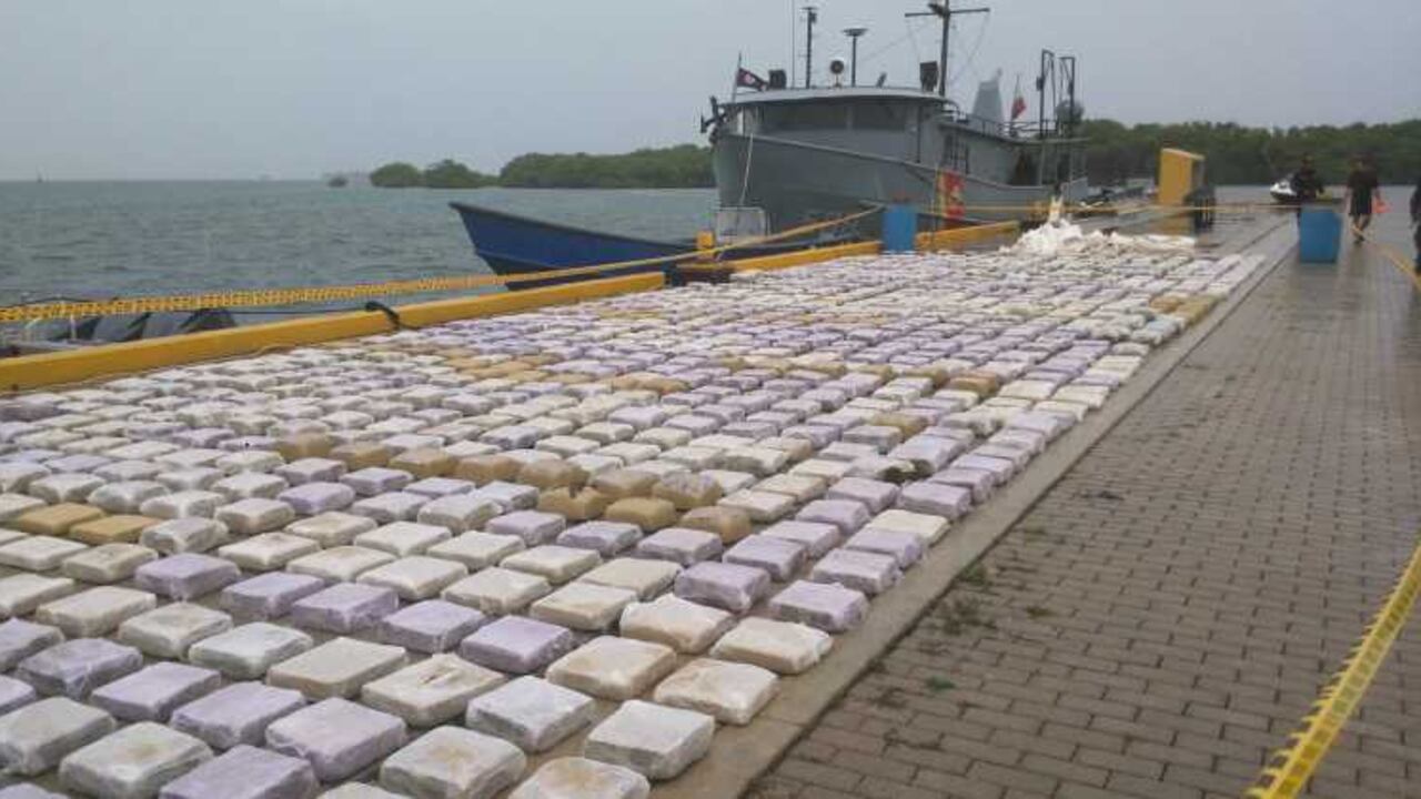 La mercancía sería transportada hacia Centroamérica.