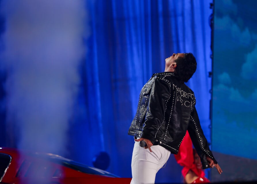 Silvestre cumplió su sueño y realizó un show por todo lo alto.