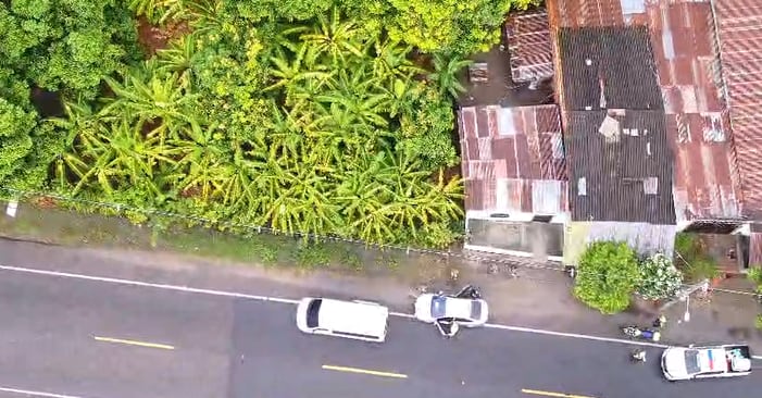 Desde drones la Policía monitoreaba operativo contra la piratería terrestre.