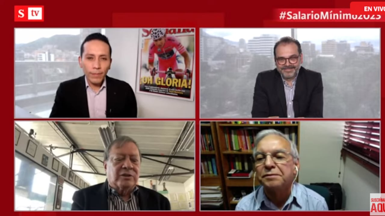 Debate sobre salario mínimo en el espacio Vicky en SEMANA.