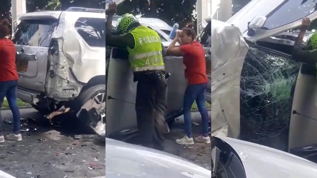 Accidente en Medellín