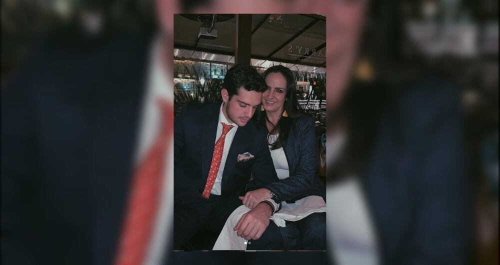 Juan José Lafaurie y María Fernanda Cabal, su madre