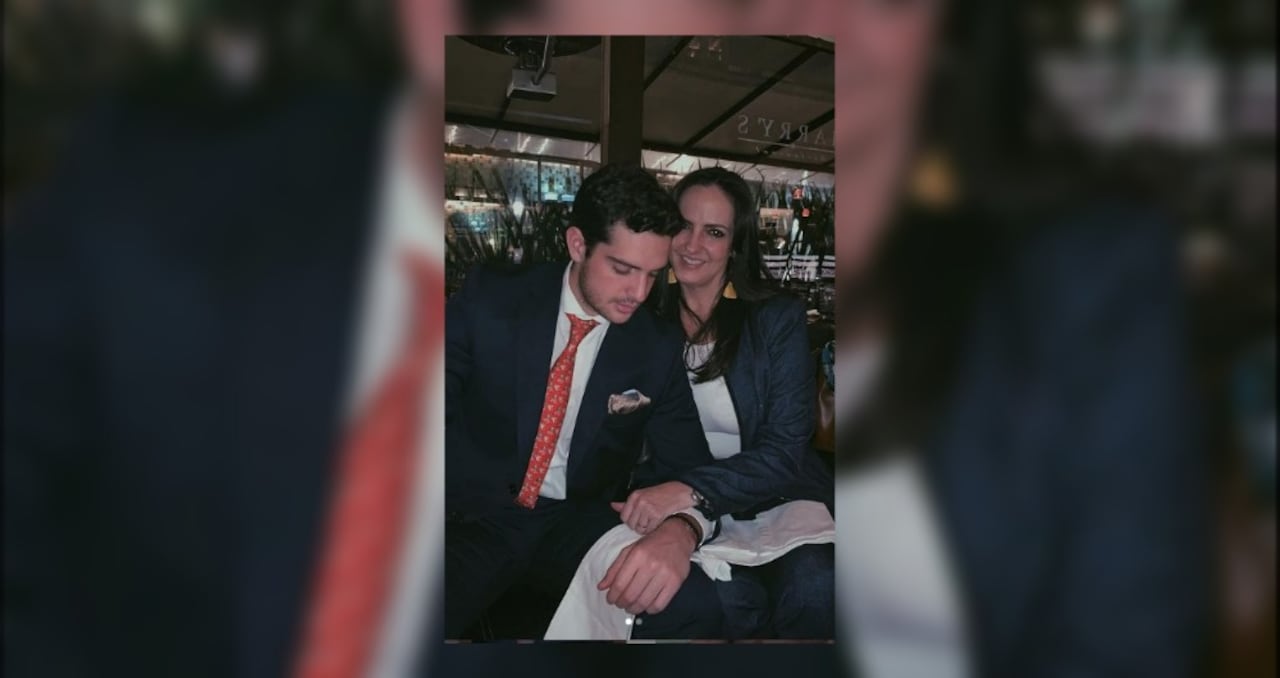 Juan José Lafaurie y María Fernanda Cabal, su madre