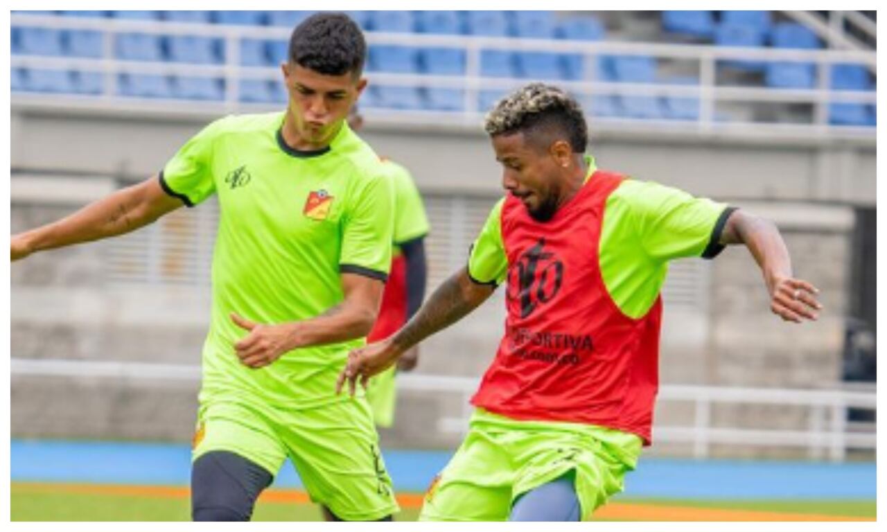 Yesus Cabrera, jugador del Deportivo Pereira que sufrió una grave lesión