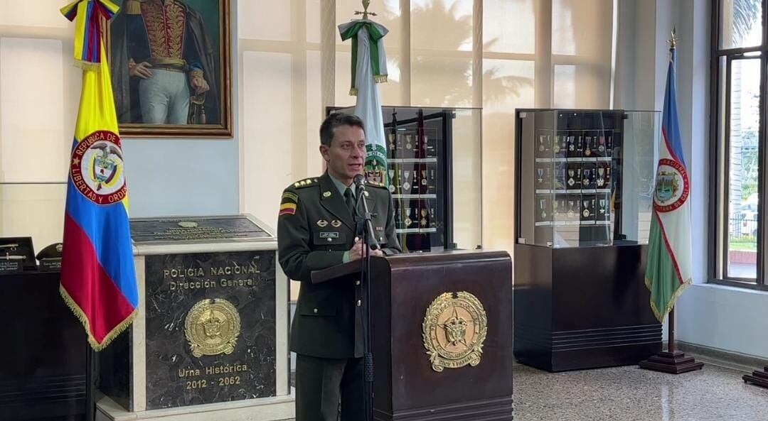 General Henry Sanabria, director de la Policía Naciona