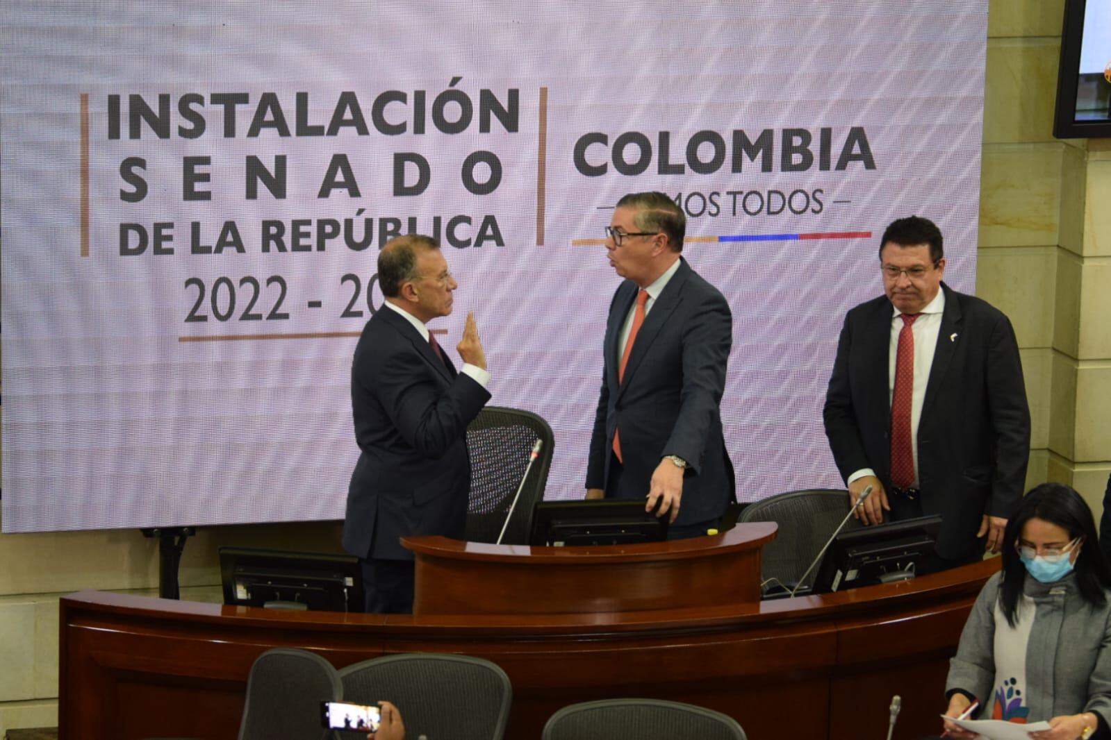 Roy Barreras Presidente del Senado Posesión