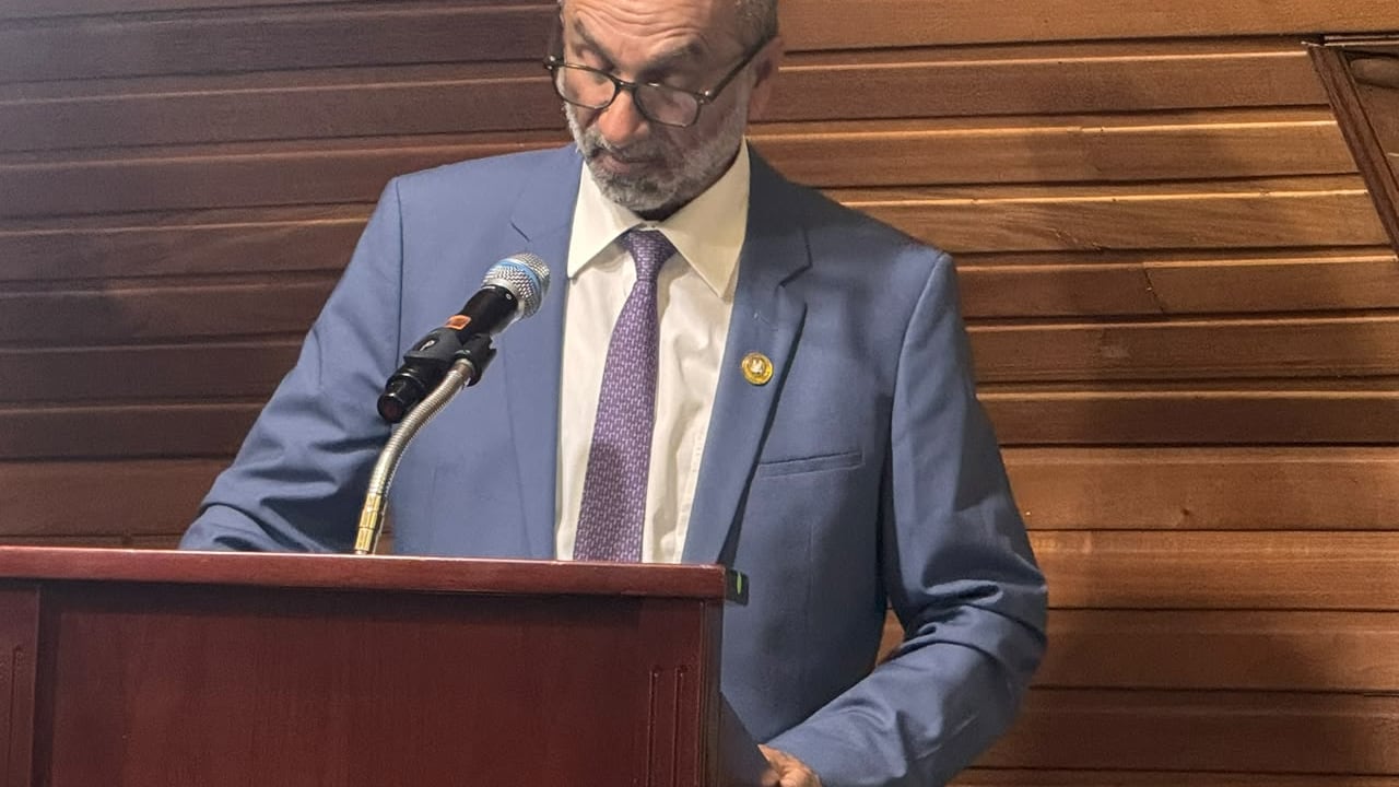 El presidente del Consejo Global para la Tolerancia y la Paz, Ahmed bin Mohammed Al Jarwan, habló sobre la importancia de comenzar a proyectar un camino hacia la paz. Foto: SEMANA