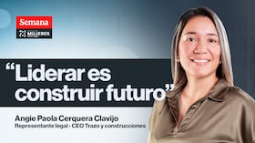 Angie Cerquera, representante legal y CEO de Trazo y Construcciones