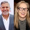 De izquierda a derecha: George Clooney, Meryl Streep, Leonardo DiCaprio, algunos de los actores que donarán una generosa cifra para apoyar a sus colegas desempleados por la huelga.